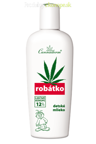 Konopné detské mlieko ROBÁTKO Cannaderm 150ml