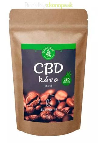 CBD káva Zelená Země 100 g