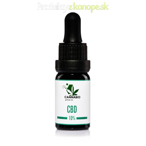 CBD konopný olej 10% 10 ml CANNABIOpharm