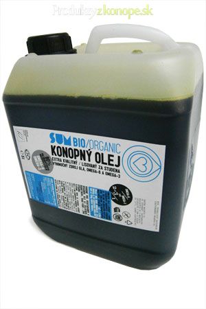 Konopný olej BIO SUM 5l