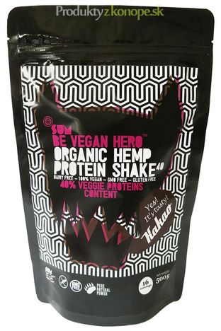 Konopný proteín Be Vegan Hero kakaový BIO SUM