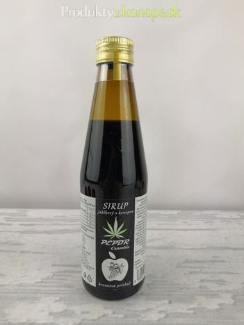 Konopný sirup hrozno PEPDR Cannabis 250 ml
