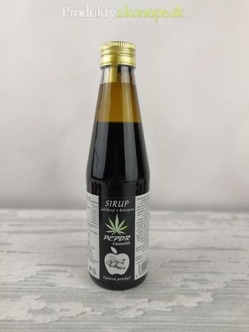 Konopný sirup šípka PEPDR Cannabis 250 ml