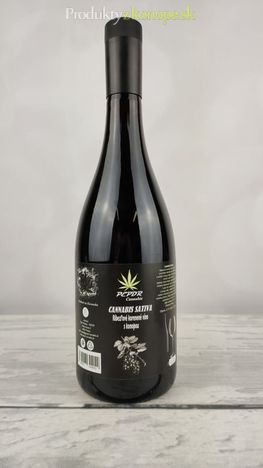 Ríbezľové víno s konopou PEPDR Cannabis 750ml