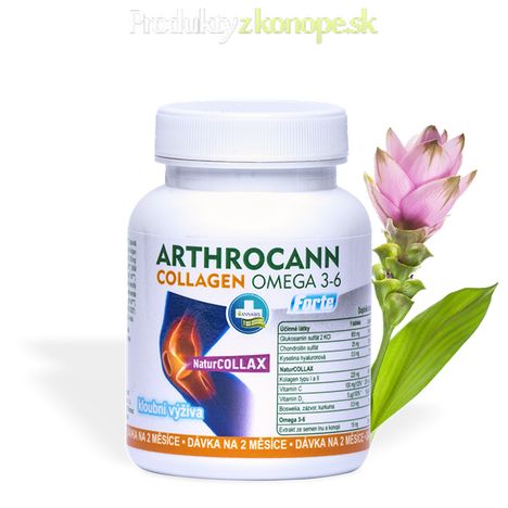 Tablety ARTHROCANN COLLAGEN OMEGA 3-6 Forte ANNABIS