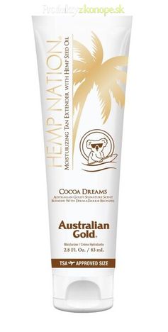 Telové mlieko Hemp Nation COCOA Dreams Tan Extender Australian Gold 83 ml